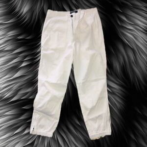 Lisa Rinna Collection White Cargo Pants